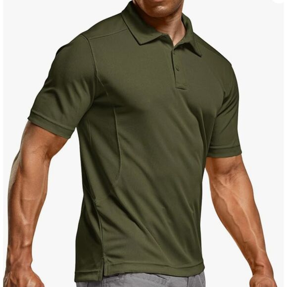 CQR NWT Dry Fit Tactical Polo Shirt Outdoor UPF 50+ Pique Shirt XL - Picture 6 of 6